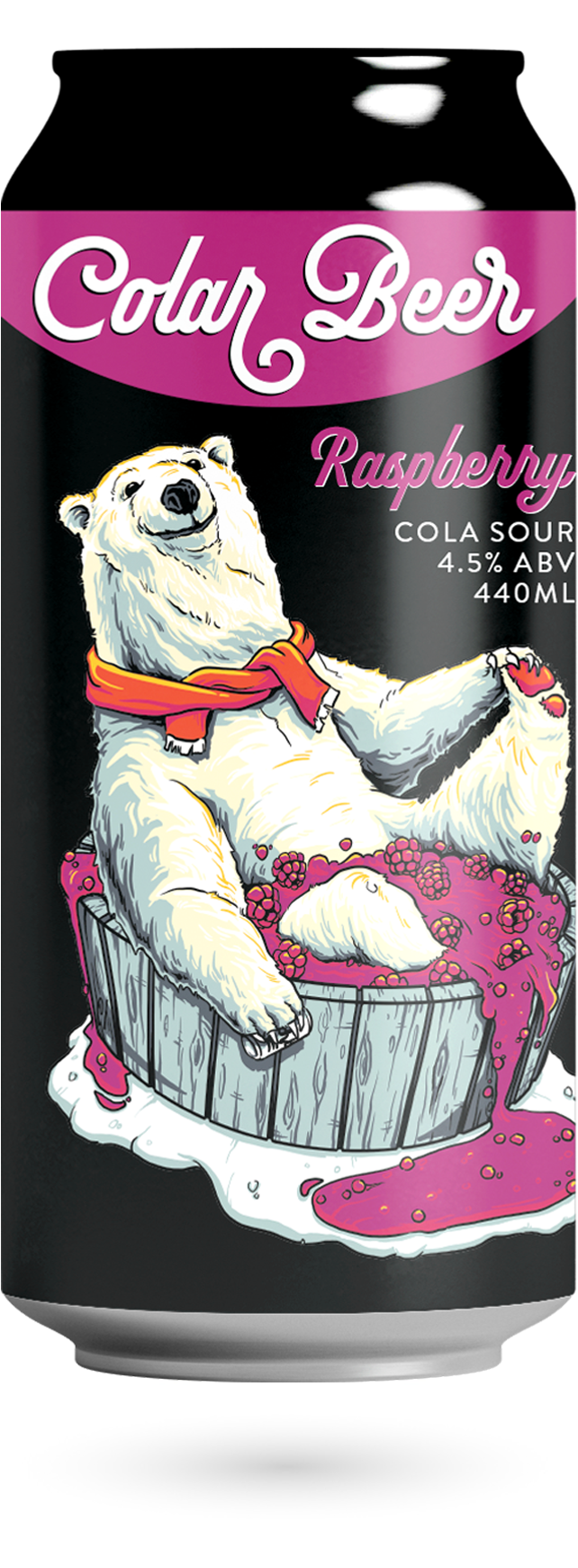 Colar Beer Raspberry