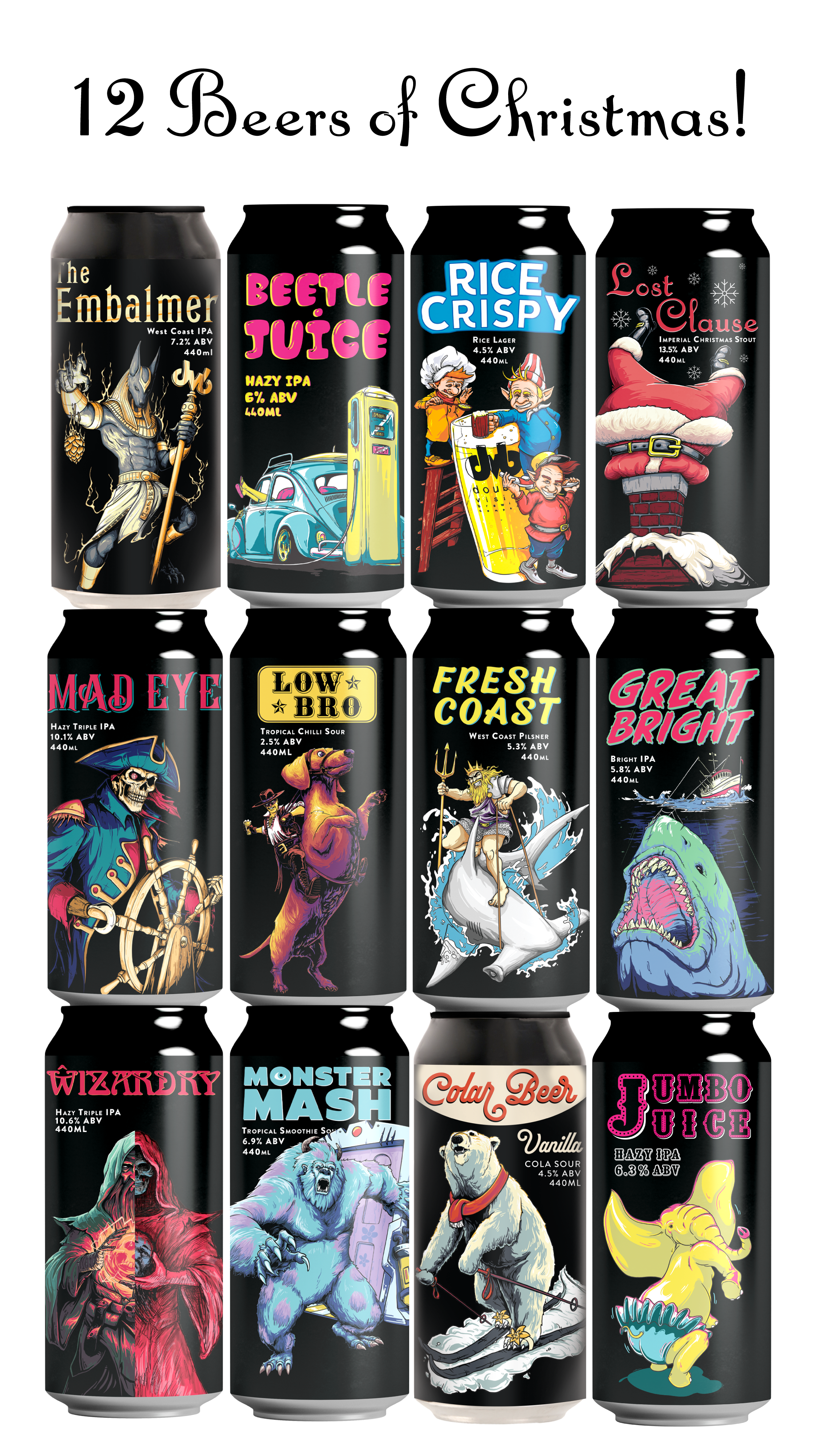 12 Beers of Holiday Cheers!