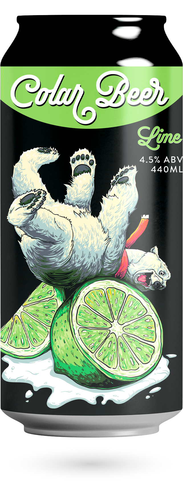 Colar Beer Lime