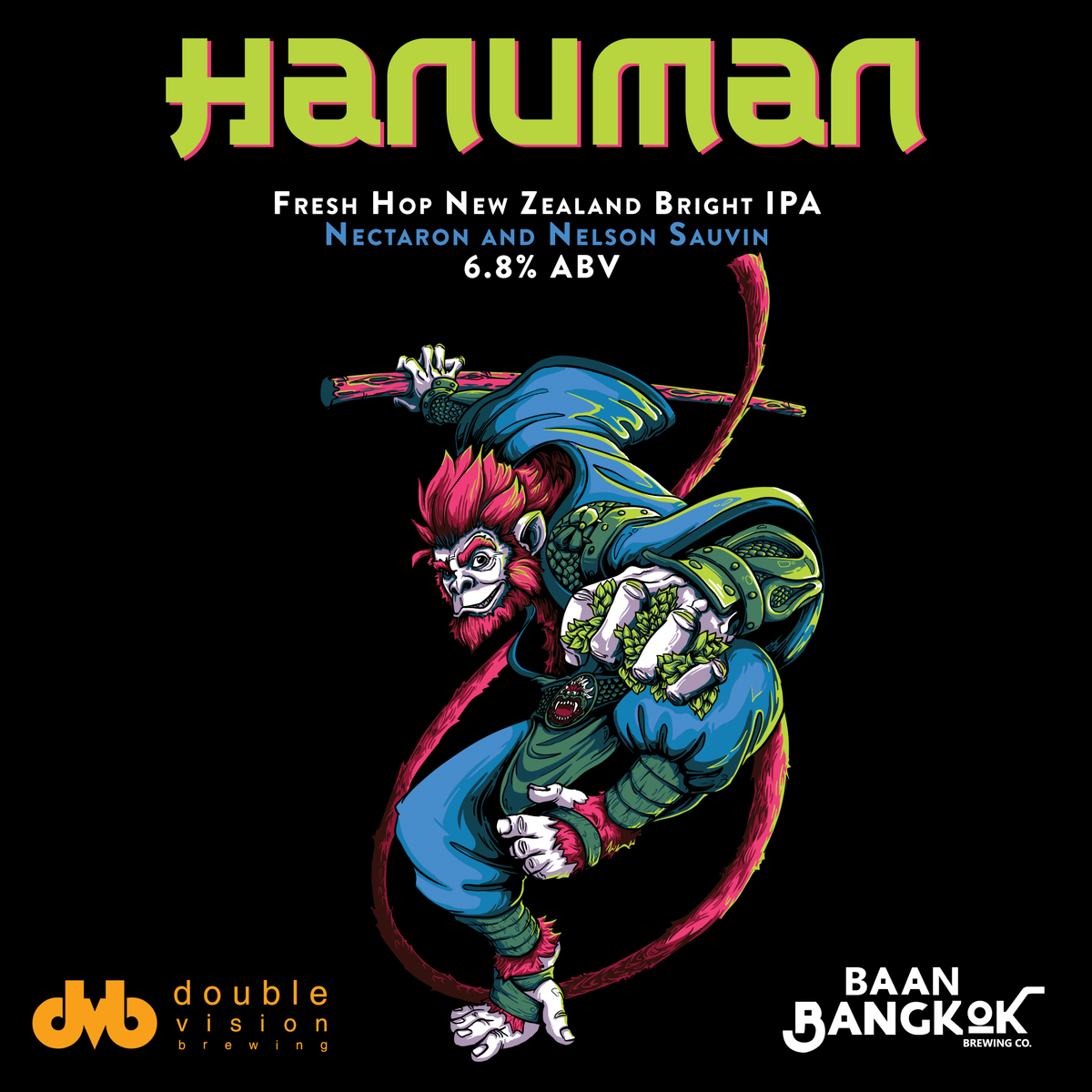 Hanuman - BaanBangkok Brewing Fresh Hop Collab