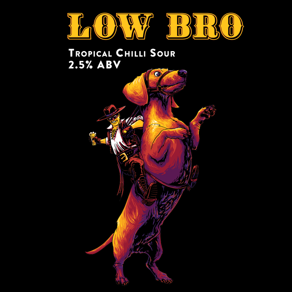 Low Bro - Low Alc Tropical Chili Sour (440ml)