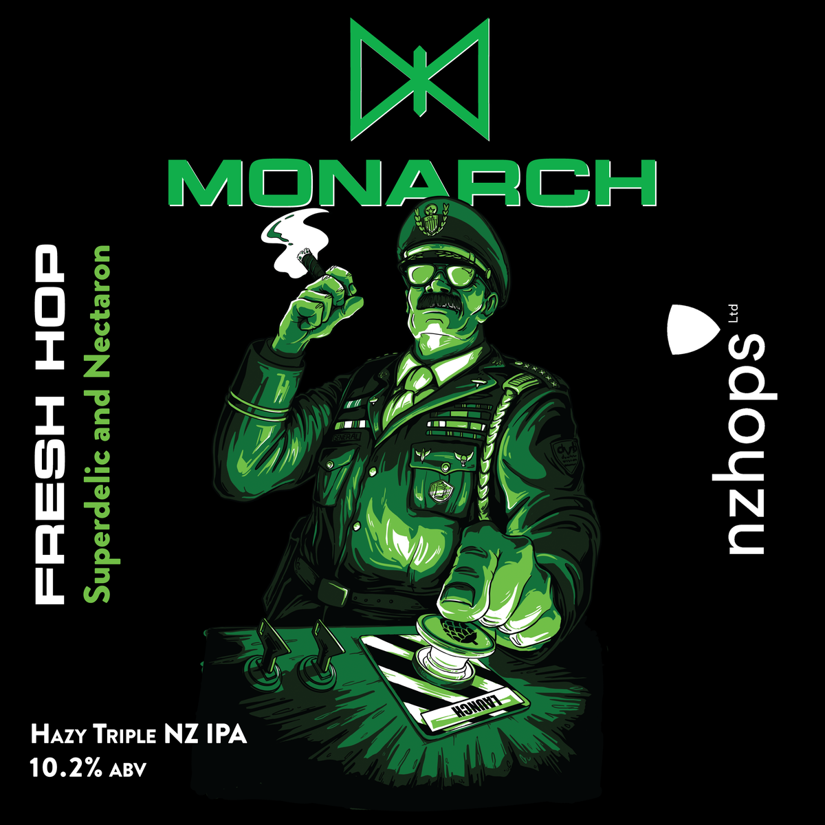 Monarch - Hazy Triple NZ IPA - Fresh Hop 3 of 3
