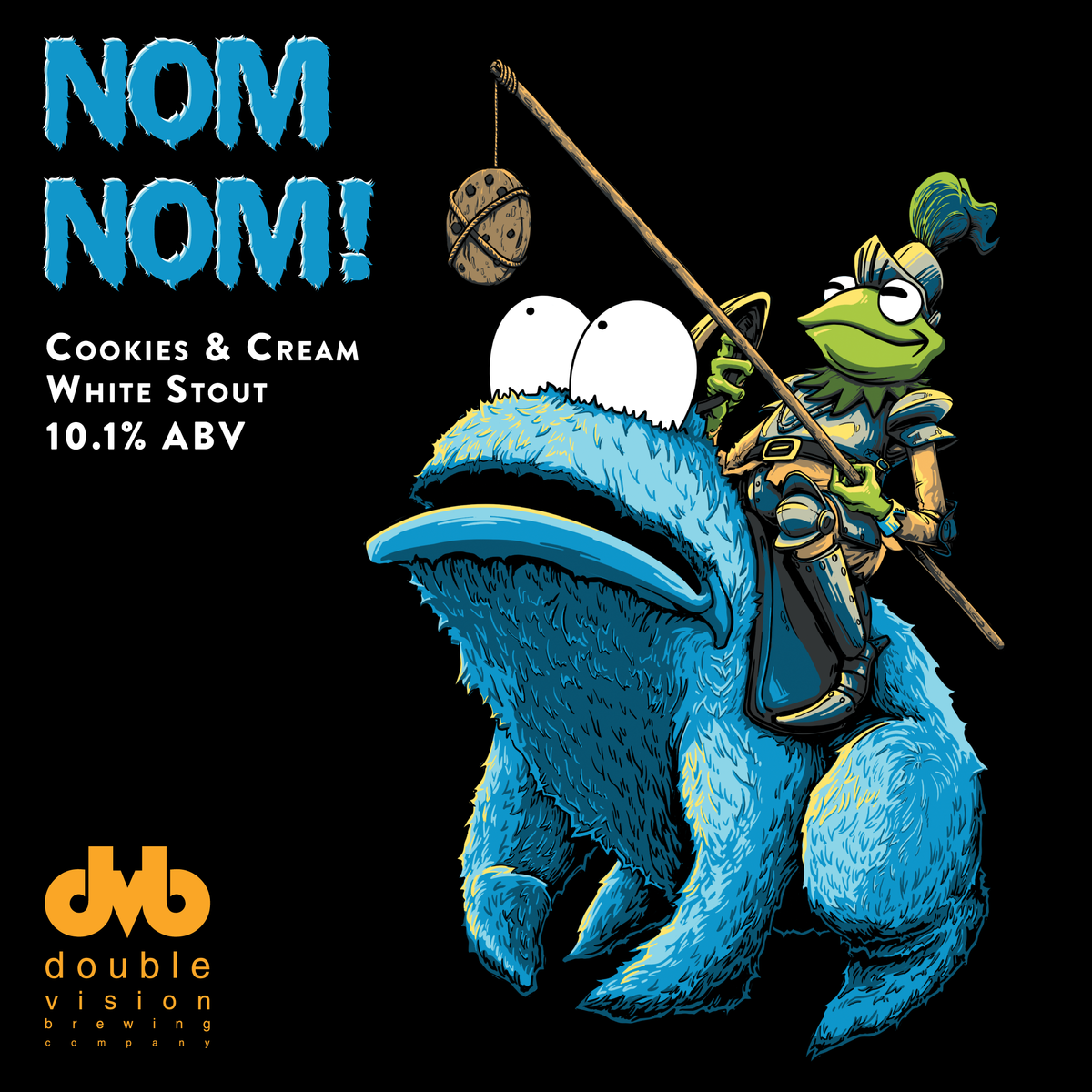 Nom Nom - Cookies and Cream White Stout