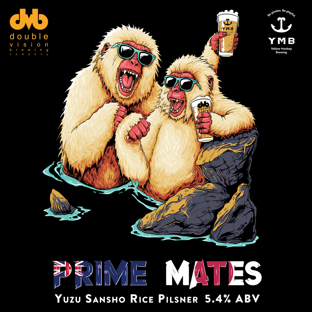 Prime Mates - Yuzu & Sansho Pilsner