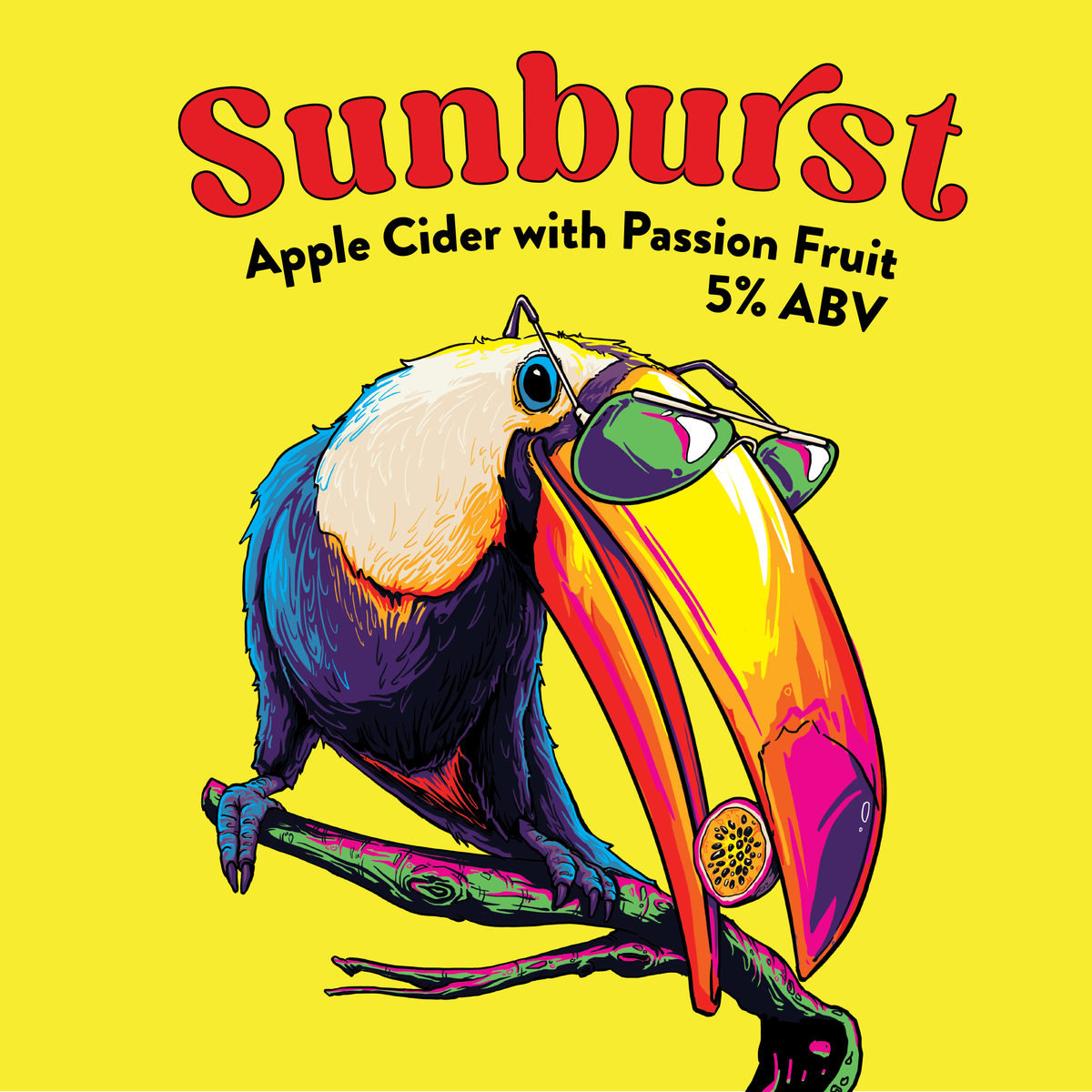Sunburst - Apple Passionfruit Cider